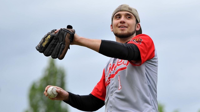 Baseballiści Szczecin Dukes. Fot. Łukasz Szełemej [Radio Szczecin] Baseballiści Szczecin Dukes szykują się do występów w lidze [ZDJĘCIA, WIDEO]