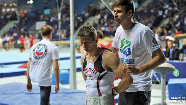 Międzynarodowe Mistrzostwa Polski w gimnastyce sportowej w Szczecinie. Fot. Łukasz Szełemej [Radio Szczecin] Gimnastycy ze Szczecina z medalami [ZDJĘCIA]