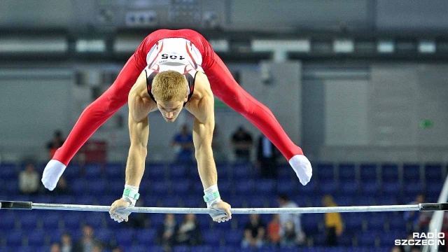 Międzynarodowe Mistrzostwa Polski w gimnastyce sportowej w Szczecinie. Fot. Łukasz Szełemej [Radio Szczecin] Gimnastycy ze Szczecina z medalami [ZDJĘCIA]