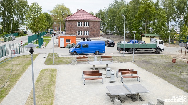 Centrum Żeglarskie w Szczecinie. Fot. Jarosław Gaszyński [Radio Szczecin] Rozbudowa Centrum Żeglarskiego na finiszu. Byliśmy w środku [DUŻO ZDJĘĆ]