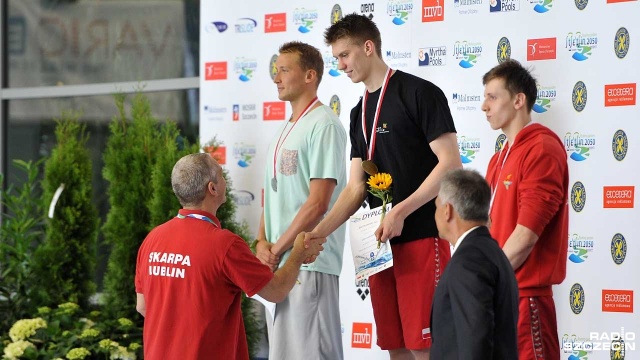 Mistrzostwa Polski w pływaniu w Szczecinie potrwają do niedzieli. Fot. Łukasz Szełemej [Radio Szczecin] Szczecińscy pływacy z medalami MP [ZDJĘCIA, WIDEO]