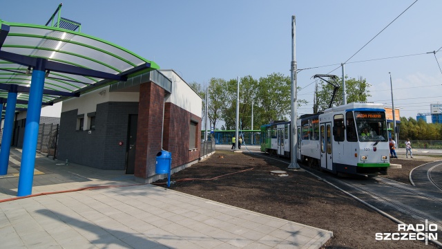 Wtorkowy test trasy Szczecińskiego Szybkiego Tramwaju. Fot. Konrad Nowak [Radio Szczecin] Pierwsze testy szczecińskiego szybkiego tramwaju [WIDEO, ZDJĘCIA]