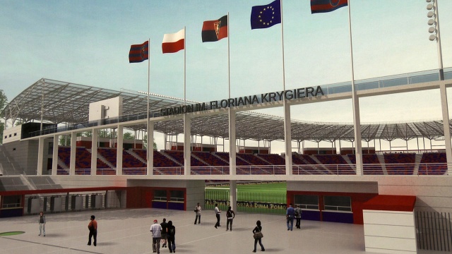 Projekt przebudowanego stadionu w Szczecinie. Jak budują stadiony w Bielsku-Białej i Zabrzu? [WIDEO, ZDJĘCIA]