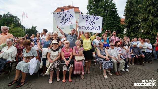 Obchody 35. rocznicy podpisania Porozumień Sierpniowych w Szczecinie. Fot. Konrad Nowak [Radio Szczecin] Duda: W Polsce jest zbyt wiele niesprawiedliwości [WIDEO, ZDJĘCIA]