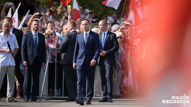 Tłumy szczecinian przywiatły prezydenta Andrzeja Dudę. Fot. Konrad Nowak [Radio Szczecin] Duda: W Polsce jest zbyt wiele niesprawiedliwości [WIDEO, ZDJĘCIA]