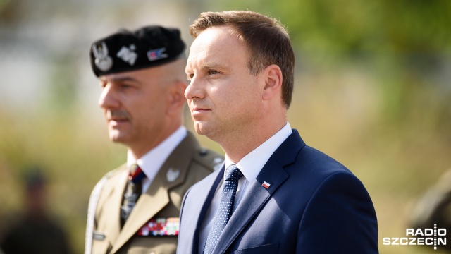 Uroczystość 35. rocznicy podpisania Porozumień Sierpniowych w Szczecinie. Fot. Konrad Nowak [Radio Szczecin] Duda: W Polsce jest zbyt wiele niesprawiedliwości [WIDEO, ZDJĘCIA]