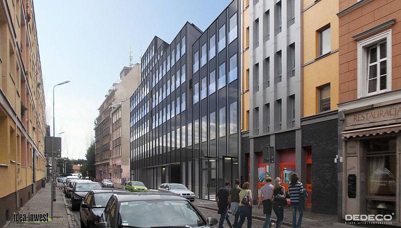 Czarna Perła - w miejsce, gdzie kiedyś stał Bar Extra. Budowa apartamentowca ruszy w przyszłym miesiącu. Inwestor ma prawomocne pozwolenie.