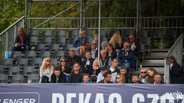 Gwiazdy oglądają gwiazdy na Pekao Szczecin Open. Fot. Konrad Nowak [Radio Szczecin] Najjaśniejsza gwiazda turnieju artystów [ZDJĘCIA]