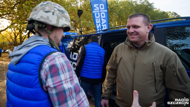 Swoją książkę "Błękitna Pustynia" promował nasz redakcyjny kolega Rafał Molenda. Fot. Konrad Nowak [Radio Szczecin] Muzycznie i sportowo. Tak świętowaliśmy radiowe urodziny [WIDEO, ZDJĘCIA]