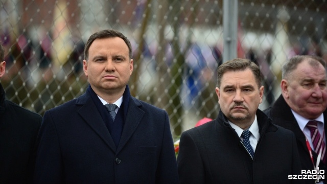 Trzecia Rzeczpospolita nie potrafiła osądzić ludzi odpowiedzialnych za masakrę robotników w grudniu 1970 roku - mówił w czwartek w Szczecinie prezydent RP Andrzej Duda. Fot. Konrad Nowak [Radio Szczecin] Obchody Grudnia'70: Prezydent Duda mocno o katach [WIDEO, ZDJĘCIA]