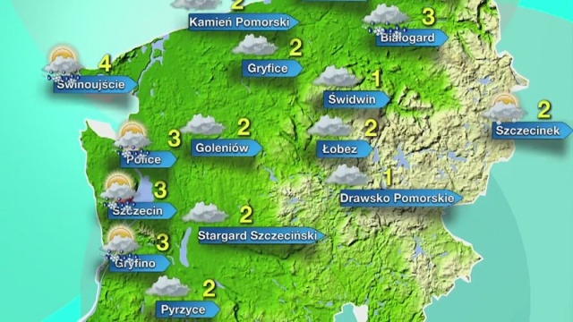 Kolejny dzień z opadami śniegu z deszczem. Temperatura od 1 stopnia Celsjusza w Drawsku Pomorskim, przez 2 w m.in. Stargardzie Szczecińskim, Goleniowie i Gryfinie, po 3-4 w Szczecinie, Policach i Świnoujściu.