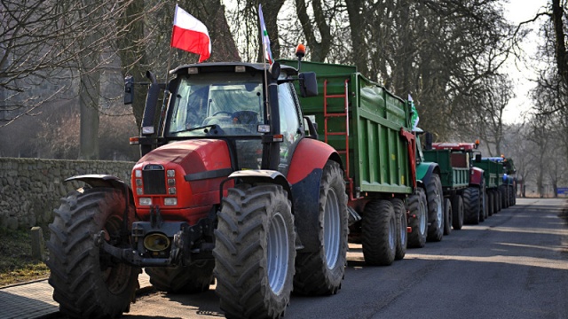 Na ulice miasta wyjedzie około 70 ciągników. Traktory przejadą z obrzeży miasta pod siedzibę tamtejszego oddziału Agencji Nieruchomości Rolnych.