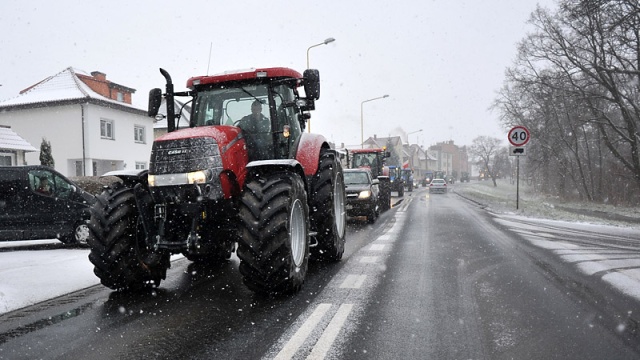 W środę na ulice stolicy wyjedzie kilkaset ciągników. Rolnicy spełniają tym samym swoje groźby.