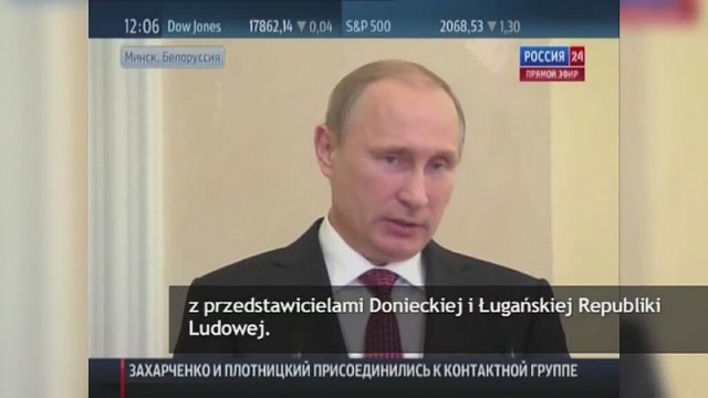 Wojna na wschodzie Ukrainy zakończy się o północy w niedzielę - powiedział prezydent Rosji po zakończeniu negocjacji pokojowych w Mińsku.