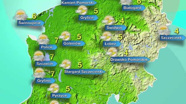 Według synoptyków w czwartek nie będzie padać, a temperatura podskoczy maksymalnie do siedmiu stopni.