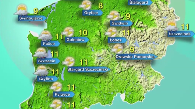 Temperatura podskoczy do 11 stopni powyżej zera. Deszczu mogą się spodziewać mieszkańcy zachodnich i północnych części województwa.