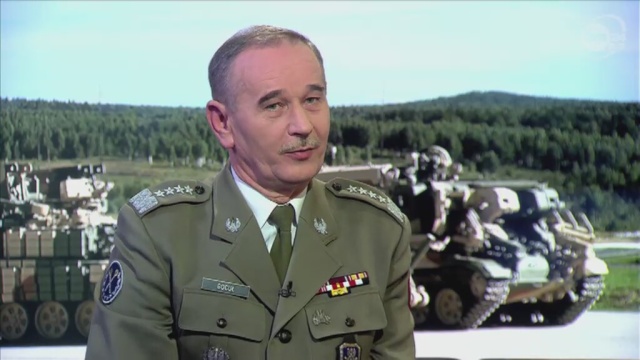 Polska jest przygotowana na każdy scenariusz, włącznie z pojawieniem się tak zwanych zielonych ludzików - mówi szef Sztabu Generalnego Wojska Polskiego.