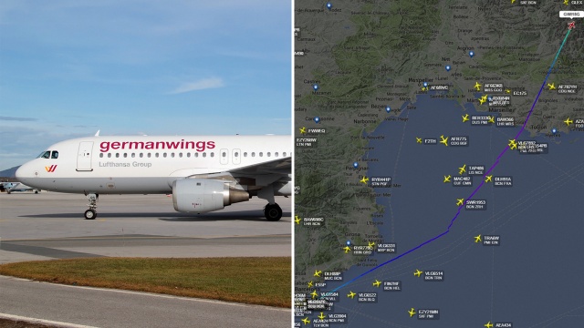 Airbus A320 lecący z Barcelony do Dsseldorfu rozbił się we francuskich Alpach. Na pokładzie było 150 osób, m.in. Hiszpanie, Francuzi, Niemcy i Turcy - podają francuskie media. Do katastrofy doszło we wtorek przed południem.