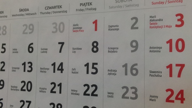 W poniedziałek jest drugi dzień świąt i - dla wielu - ostatni przed powrotem do pracy po dniach wolnych. Kiedy następna szansa na odpoczynek