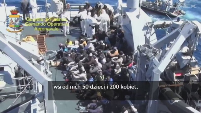 Tylko 27 osób spośród kilkuset udało się uratować po katastrofie kutra z nielegalnymi imigrantami na Morzu Śródziemnym.