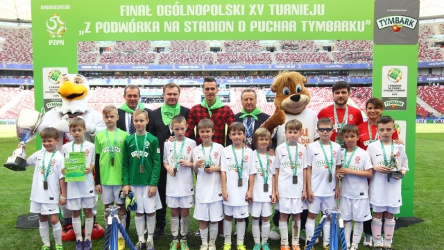 Piłkarze Football Academy Szczecin okazali się najlepsi w XV edycji Turnieju Z Podwórka na Stadion o Puchar Tymbarku w kategorii wiekowej U-10.