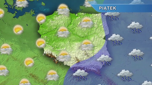 Temperatura w województwie od 14 stopni Celsjusza w Kołobrzegu po 18 w większości regionu.