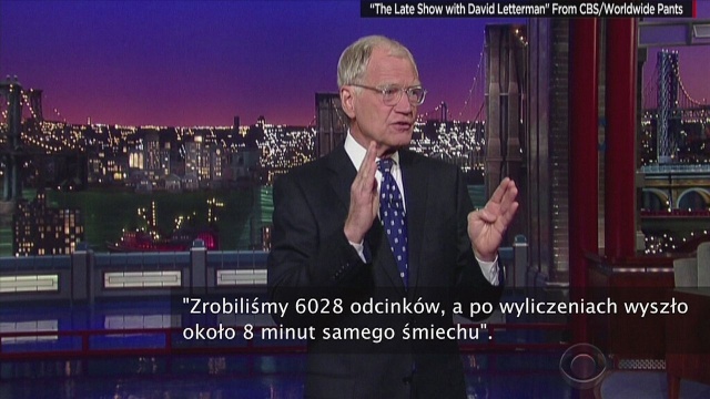 Jeden z najpopularniejszych amerykańskich showmanów pożegnał się ze swoim programem po 33 latach.