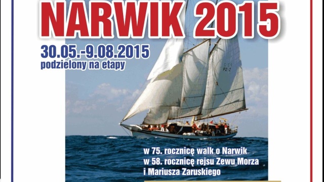 Śladem historycznych żaglowców popłynie szczecińska młodzież na jachcie Stary z kapitanem Maciejem Krzeptowskim. O 11:00 wyruszyła ze Szczecina wyprawa Narwik 2015.