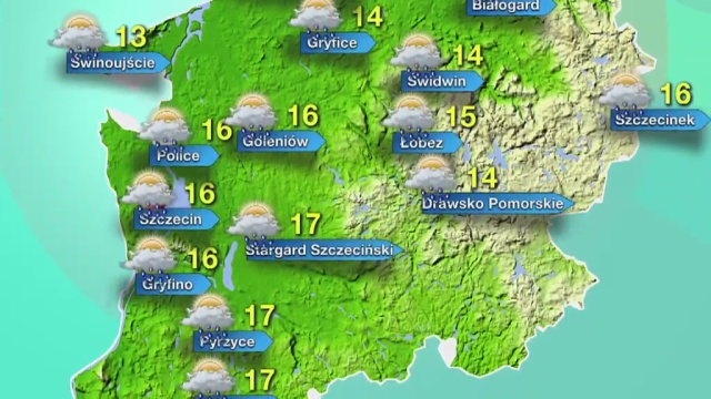 Na termometrach do 17 stopni.