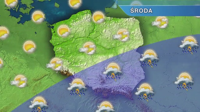 Temperatury w regionie oscylują między 17 a 22 stopnie Celsjusza.