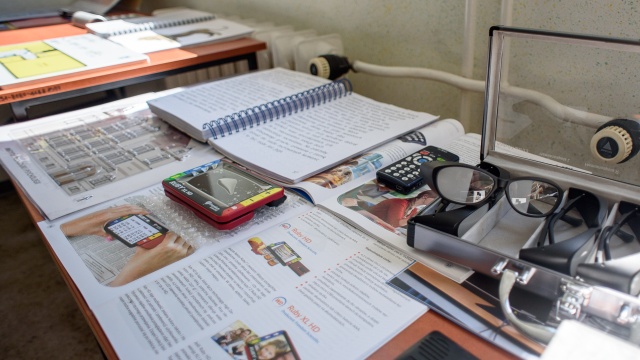 Wykładowcy Uniwersytetu Szczecińskiego uczą się, jak pracować z niepełnosprawnymi studentami.
