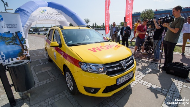 Nowy pojazd ma zachodniopomorskie WOPR. Ratownicy otrzymali w piątek samochód marki Dacia Logan MCV.