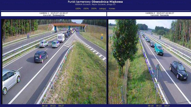 Przed węzłem Rzęśnica w kierunku Świnoujścia przewrócił się motocyklista, dwie osoby ranne przewieziono do szpitala. To kolejny w sobotę wypadek na nadmorskich trasach. Korek na krajowej trójce sięga 20 kilometrów.