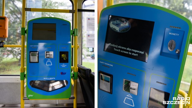 Biletomaty, które nie przyjmują bilonu - taka niespodzianka czeka na pasażerów w niektórych pojazdach szczecińskiej komunikacji miejskiej. Zarząd Dróg i Transportu Miejskiego testuje nowy typ automatów do sprzedaży biletów. Z części urządzeń można skorzystać tylko przy pomocy Szczecińskiej Karty Aglomeracyjnej lub karty płatniczej.
