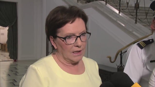 Premier Ewa Kopacz chce współpracować z nowym prezydentem Andrzejem Dudą.