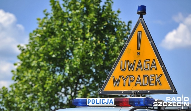 Jedna osoba ranna trafiła do szpitala wypadku, do jakiego doszło w okolicach miejscowości Lubno na krajowej 10.