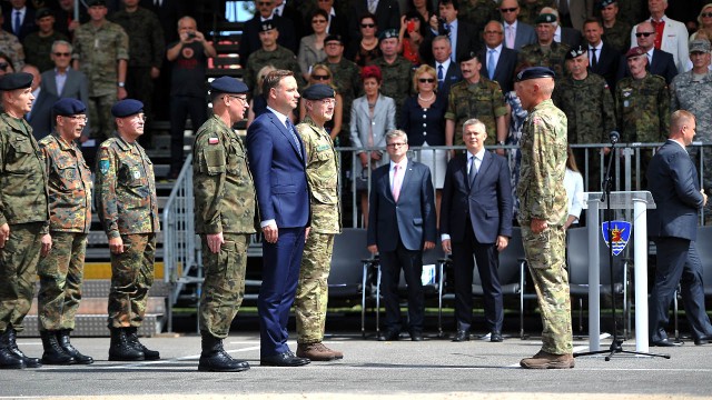 Prezydent: Będę zabiegał o większą obecność wojsk NATO [WIDEO, ZDJĘCIA]
