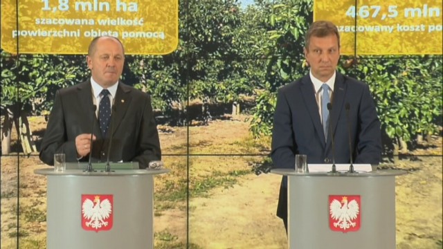 Rząd nie ogłosił stanu klęski żywiołowej pomimo suszy, która od ponad miesiąca niszczy uprawy. Mimo to polscy rolnicy dostaną wsparcie - łącznie rząd przeznaczy dla nich 488 milionów złotych.