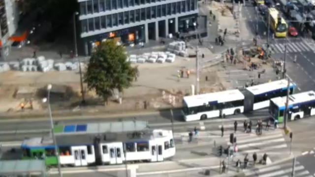 Od poniedziałku na ulicy Wyszyńskiego trwają prace związane ze zmianą organizacji o ruchu przy skrzyżowaniu z aleją Niepodległości.