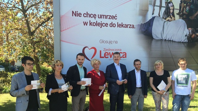 Pacjent to nie towar, a szpital to nie fabryka - z takim hasłem działacze koalicyjnego komitetu Zjednoczona Lewica ze Szczecina przedstawiali swoje pomysły na reformę służby zdrowia.