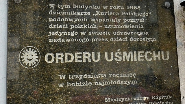 Znany polski aktor - Piotr Fronczewski został Kawalerem Orderu Uśmiechu.