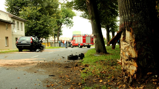 Wypadek w Pyrzycach na drodze w stronę miejscowości Piasecznik - informują nasi słuchacze.