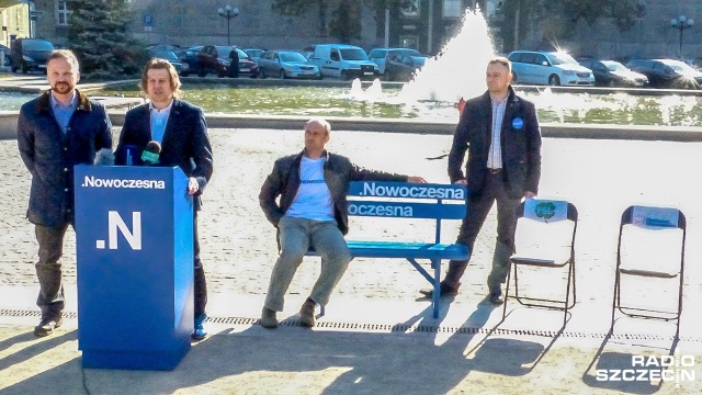 Zamiast merytorycznej debaty wyborczej - pojedynek sportowy Szczecińscy działacze Nowoczesnej rzucają wyzwanie kandydatom PO i PSL.