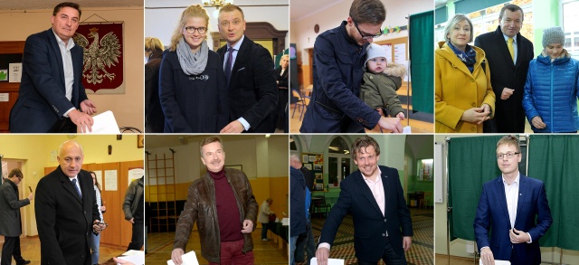 Przedstawicie ośmiu komitetów wyborczych, które zarejestrowały listy w okręgu szczecińskim, oddali swój głos w wyborach parlamentarnych.