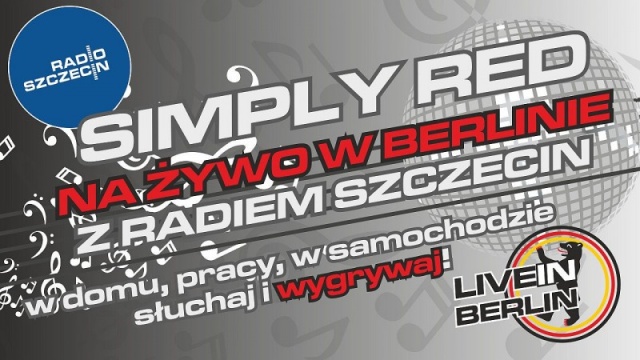 Renata jest kolejną osobą, która zdobyła bilet na koncert brytyjskiej grupy Simply Red w ramach akcji Radio Szczecin live in Berlin.