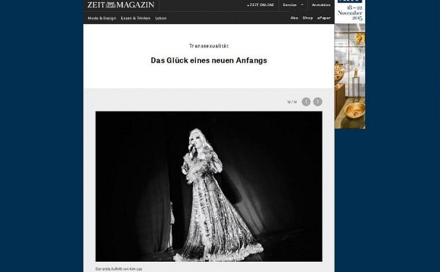 Zdjęcia szczecińskiego fotografika Tomasza Lazara w niemieckim magazynie Die Zeit. Na stronie internetowej znanego pisma można oglądać kadry z wyborów Miss Trans, które odbyły się latem w Warszawie.