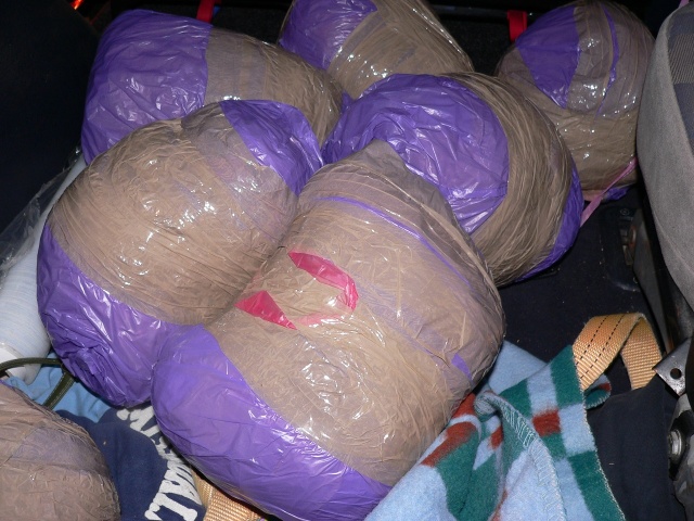 Policjanci Centralnego Biura Śledczego razem z funkcjonariuszami Izby Celnej zatrzymali mężczyznę, który miał przy sobie ponad siedem kilogramów marihuany.
