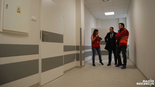 Generalny remont dwóch oddziałów szpitala powiatowego w Goleniowie na półmetku.
