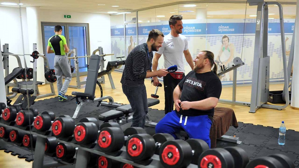Akcja "OdNowa", w której uczestnicy chcą zgubić jak najwięcej zbędnych kilogramów. Fot. Łukasz Szełemej [Radio Szczecin]