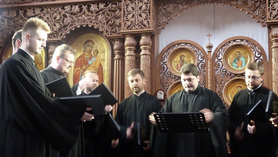 Koncert pieśni liturgicznych odbył się w cerkwi prawosławnej w Szczecinie. Fot. Małgorzata Frymus [Radio Szczecin]